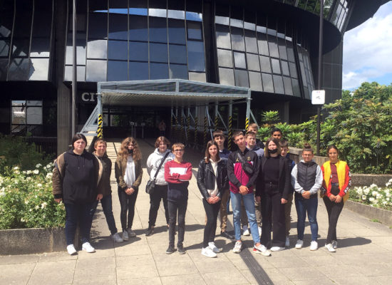 Les 4èmes du site Edmond Michelet en visite à Rennes