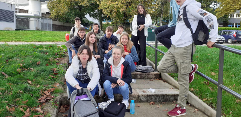 Les 1ère STAV en stage collectif sur le territoire de Fougères