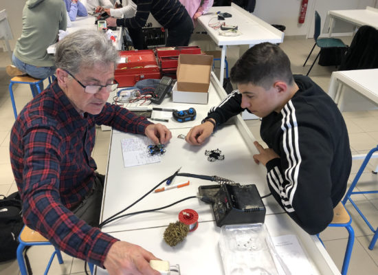 Atelier réparation avec les BAC STAV