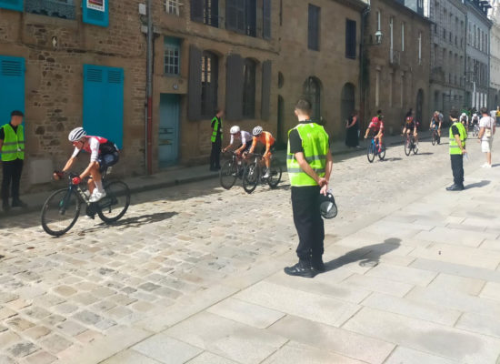 BAC Pro Métiers de la Sécurité à la course cycliste Grand Prix de la Ville de Fougères