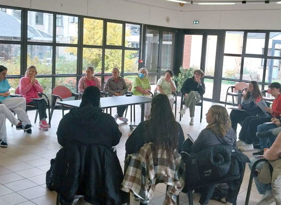 Rencontre avec les pros de EHPAD de Saint-Aubin-du-Cormier