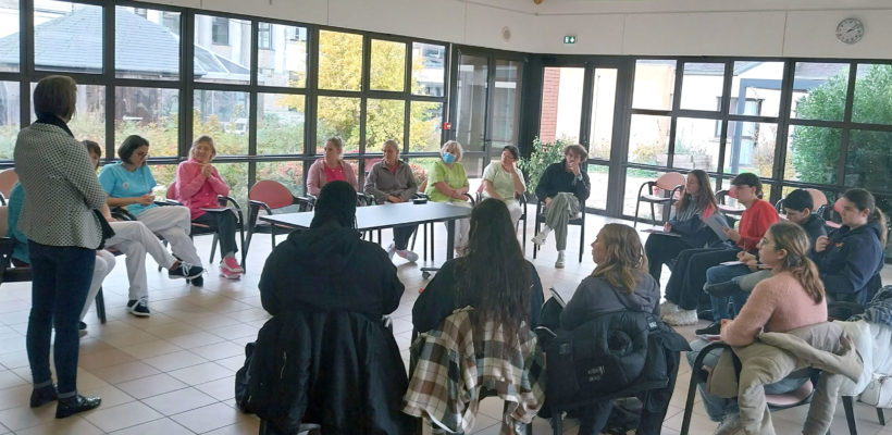 Rencontre avec les pros de EHPAD de Saint-Aubin-du-Cormier