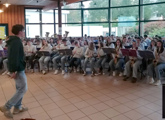 Premier concert des élèves de l’option « classe orchestre »