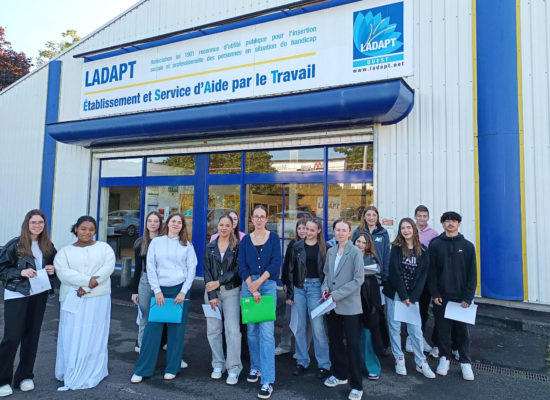 Visite de LADAPT à Lécousse