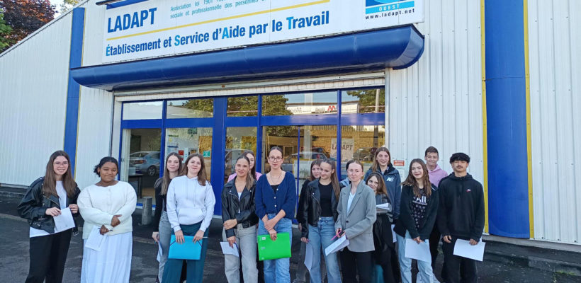 Visite de LADAPT à Lécousse
