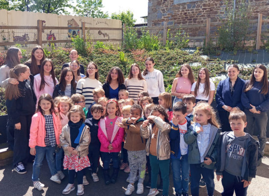 Atelier à l’école Notre Dame de Lécousse avec les 2nde ASSP