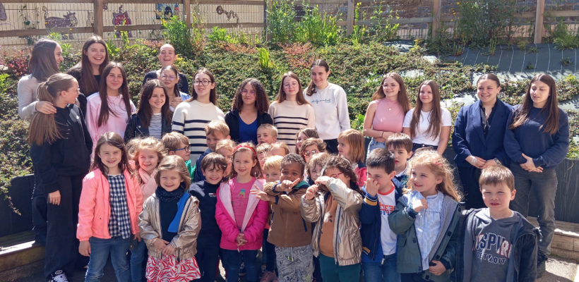 Atelier à l’école Notre Dame de Lécousse avec les 2nde ASSP