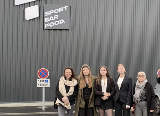 Visite du F pour les élèves de l’option Marketing digital