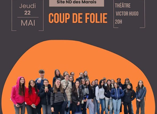 Soirée théâtre au lycée – Jeudi 22 mai