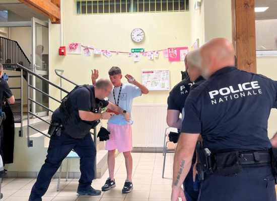 Exercice anti-attentat au lycée