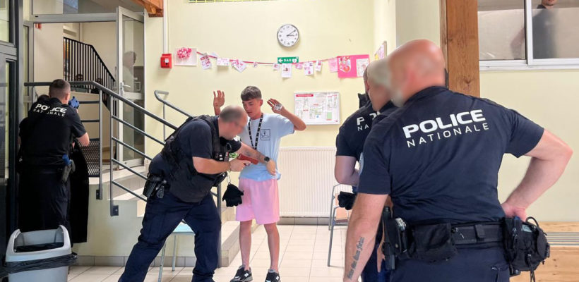 Exercice anti-attentat au lycée