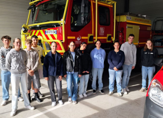 Rencontre terrain pour nos élèves de la filière Bac Pro Métiers de la Sécurité