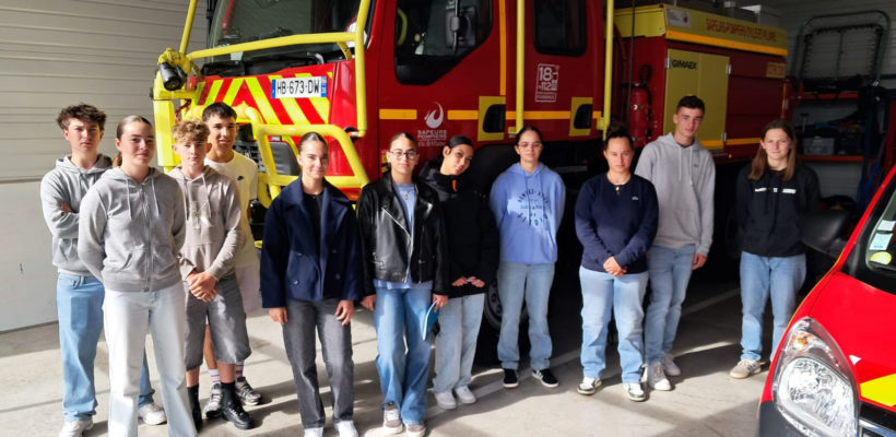 Rencontre terrain pour nos élèves de la filière Bac Pro Métiers de la Sécurité