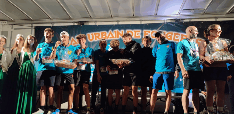 Le Lycée JBLT brille au Trail Urbain de Fougères !