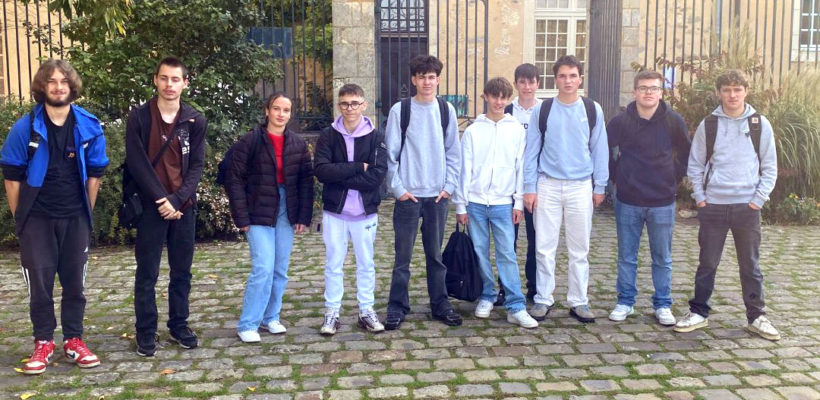 Sortie au Mans pour nos 1ères Bac Pro Aménagements Paysagers