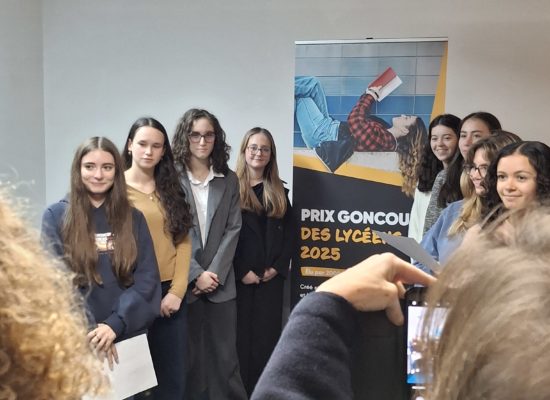 La classe de Terminale HLP du lycée JBLT – site NDM – a été sélectionnée pour le Goncourt des Lycéens