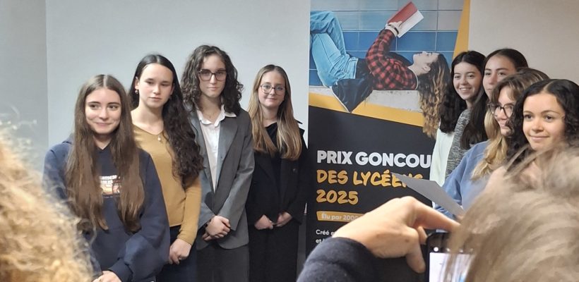 La classe de Terminale HLP du lycée JBLT – site NDM – a été sélectionnée pour le Goncourt des Lycéens
