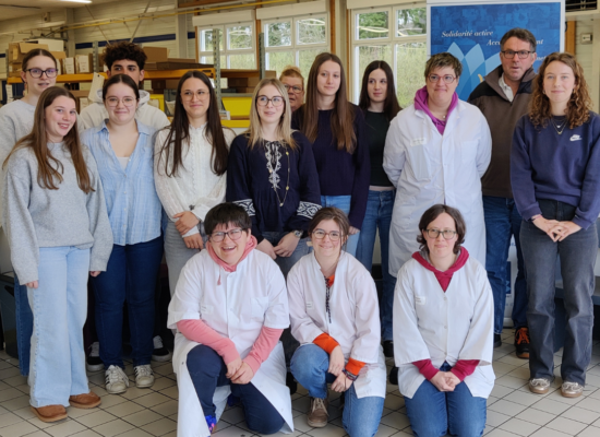 Visite de l&rsquo;association LADAPT