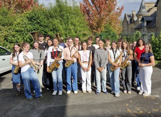 La classe orchestre du lycée a fait sa rentrée !