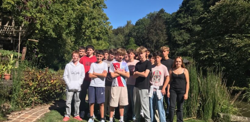 Les 2ndes NJPF découvrent un nouveau terrain d’apprentissage !