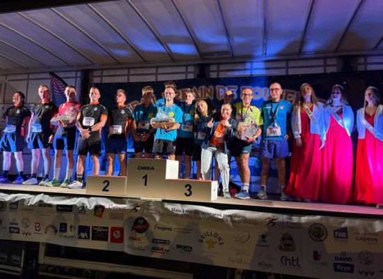 Le lycée JBLT au Trail Urbain de Fougères